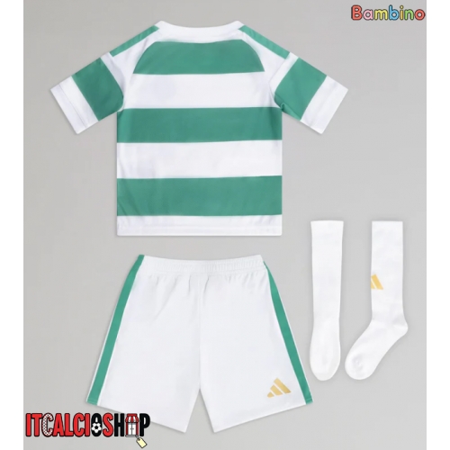 Celtic Prima Maglia Bambino 2026-27 Manica Corta (+ Pantaloni corti)